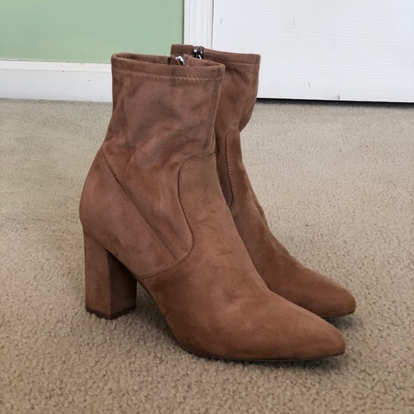 Steve Madden Suede Elory Bootie - Picture 2 of 8